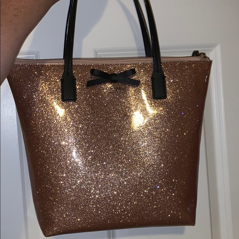 Kate Spade Pink Glitter Handbag ♠️